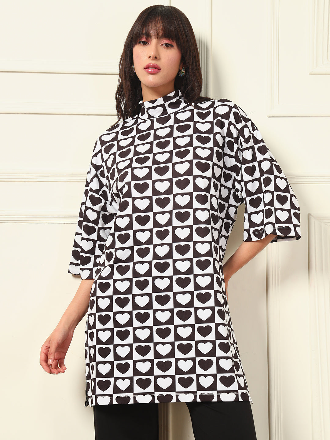 TANDUL Women Oversize Printed Tunic