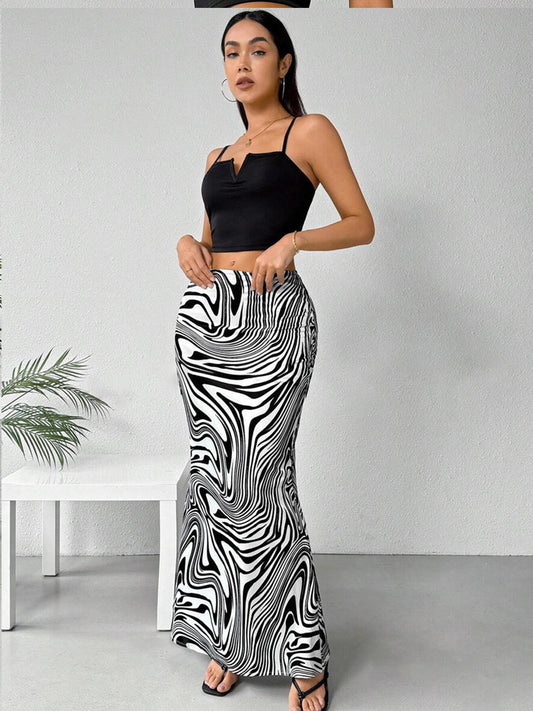 TANDUL Women Printed Regular Multicolor Skirt