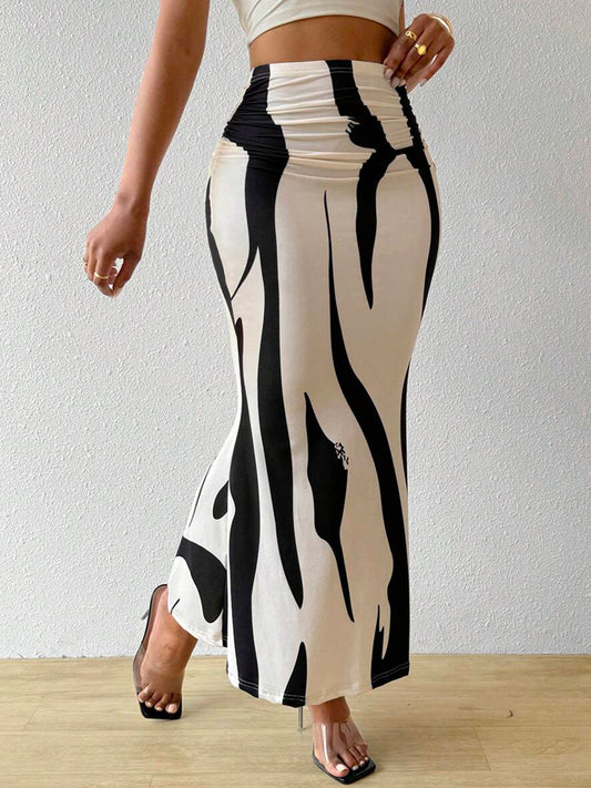 TANDUL Women Printed Regular Multicolor Skirt