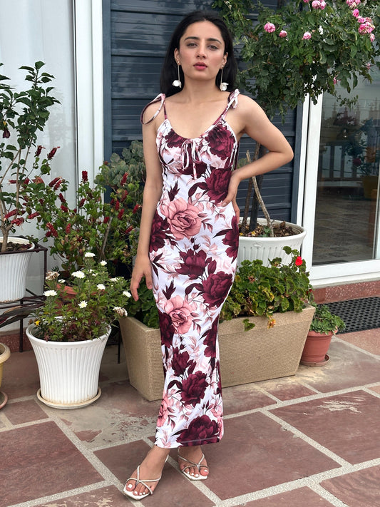 TANDUL Women Floral Printed Long Dress