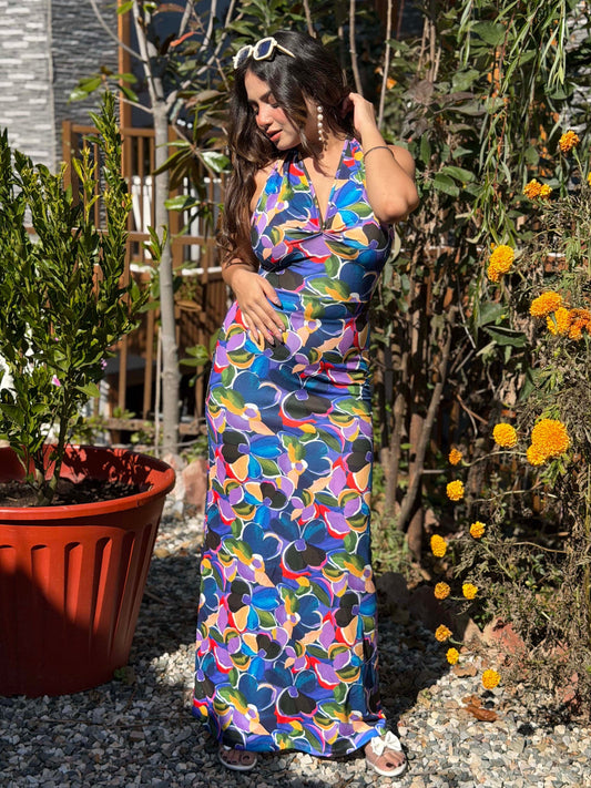 TANDUL Women Multicolor Floral Printed Dress