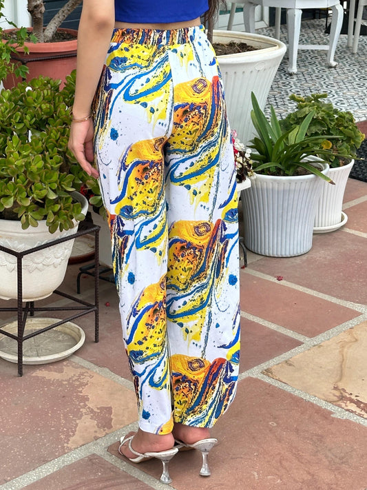 TANDUL Women Straight Fit Printed Trouser