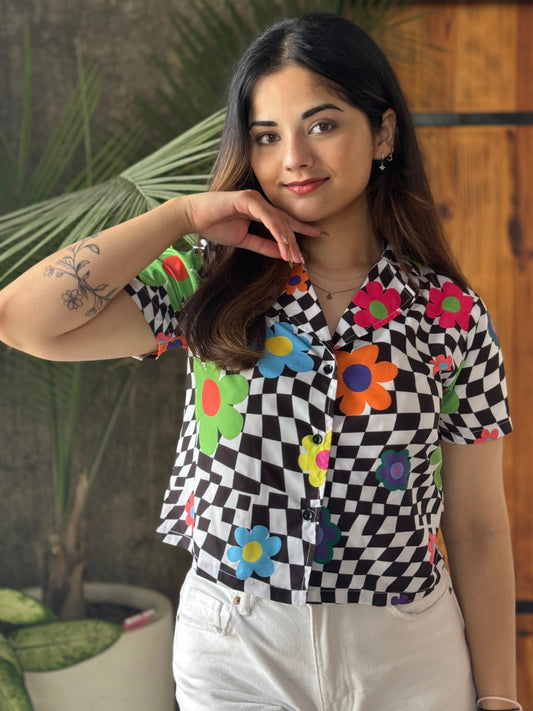 TANDUL Women Vibrant Floral Shirt