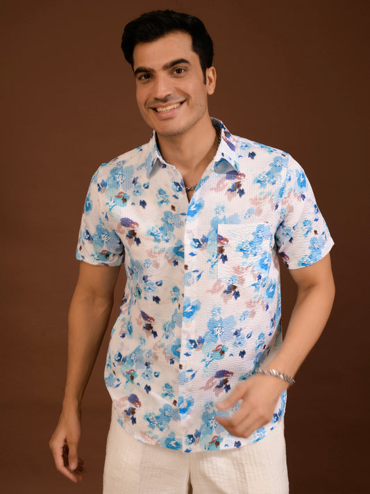 TANDUL Men Regular Fit Printed Casual Shirt