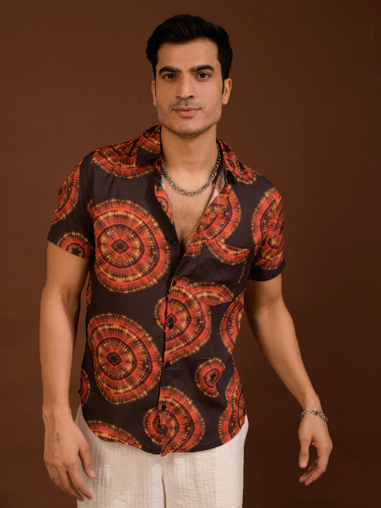 TANDUL Men Regular Fit Printed Casual Shirt