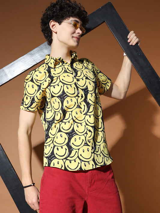 TANDUL Men Regular Fit Printed Casual Shirt