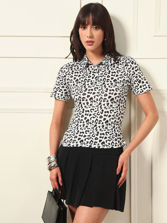 TANDUL Women Animal Printed Top