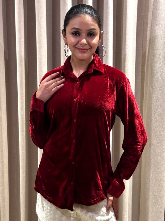 TANDUL Women Regular Fit Solid Casual Shirt