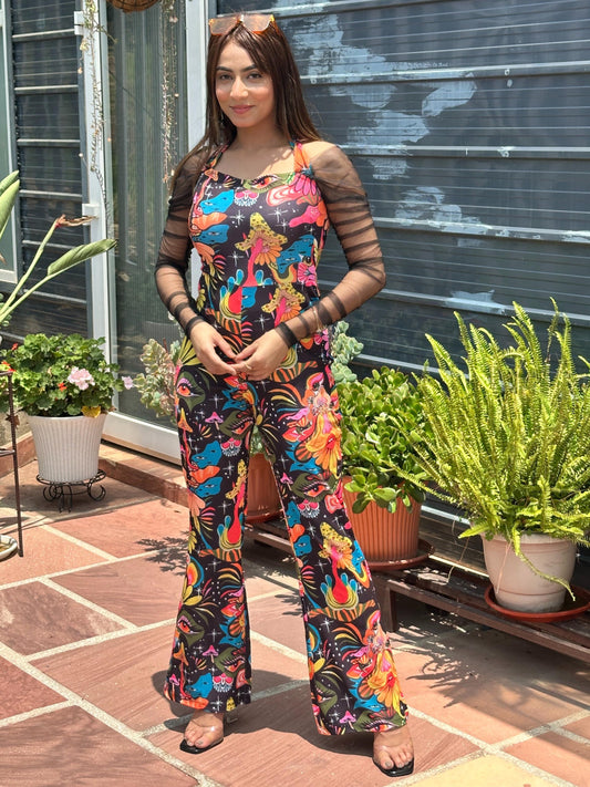 TANDUL Women Multicolor Printed Jumpsuit