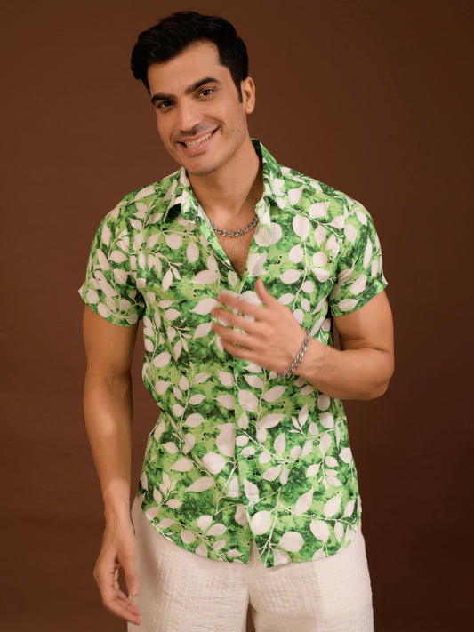 TANDUL Men Regular Fit Printed Casual Shirt