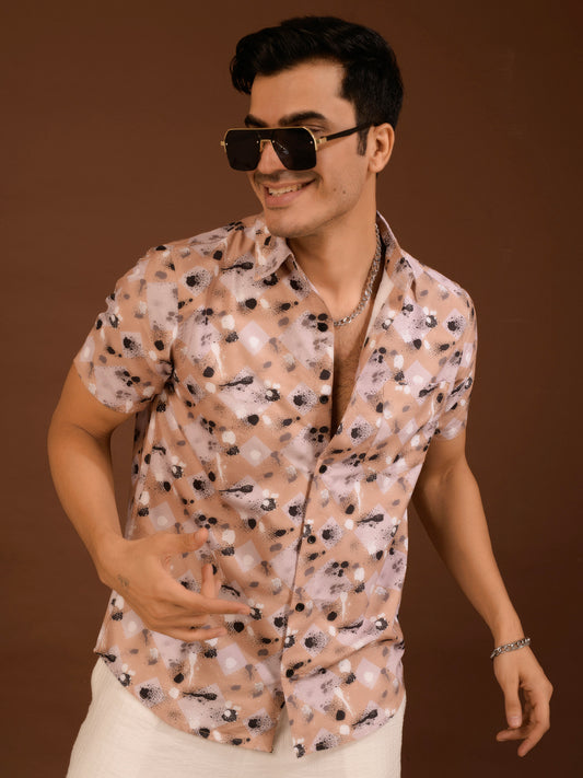 TANDUL Men Regular Fit Printed Casual Shirt
