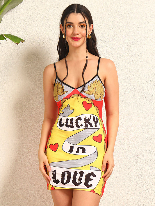 TANDUL Women "Lucky in Love" dress