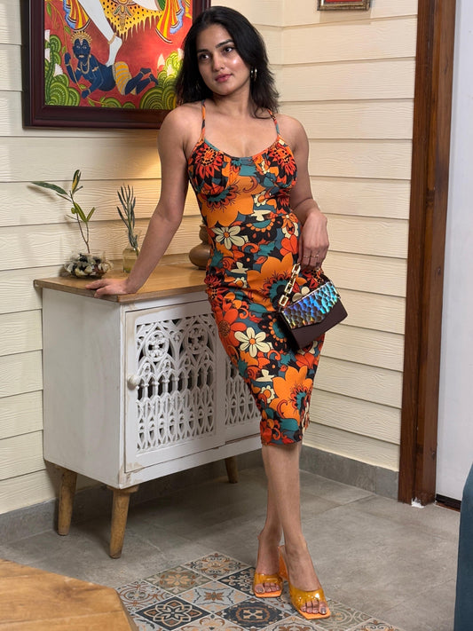 TANDUL Women Multicolor Floral Printed Dress