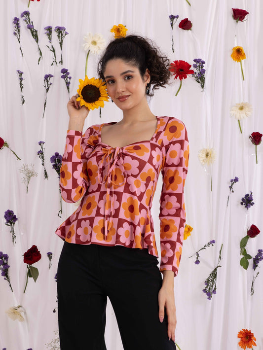 TANDUL Women Floral Printed Top