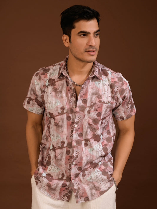 TANDUL Men Regular Fit Printed Casual Shirt