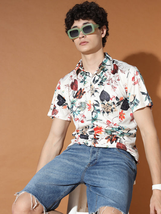 TANDUL Men Regular Fit Printed Casual Shirt