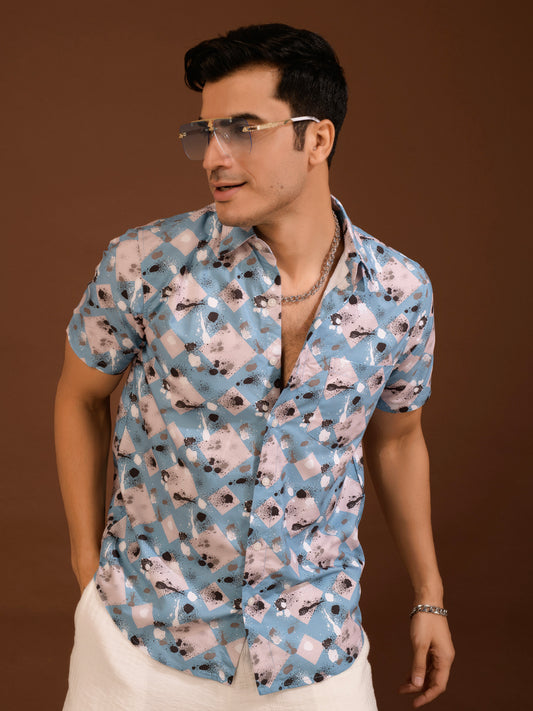 TANDUL Men Regular Fit Printed Casual Shirt