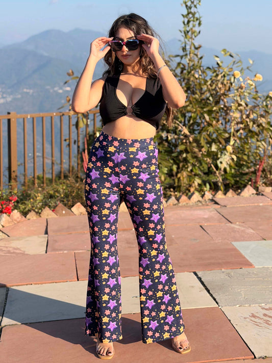 TANDUL Women Stunning Star Printed Trouser