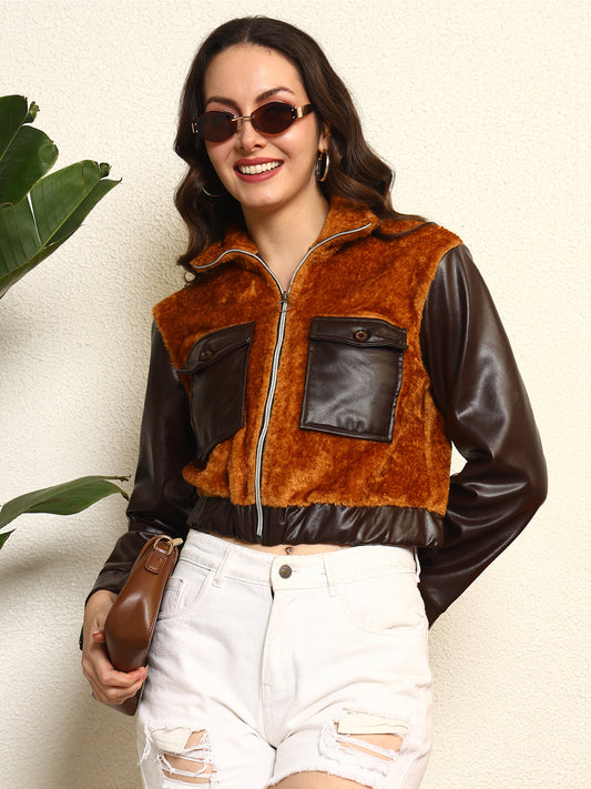 TANDUL Women Solid Casual Jacket