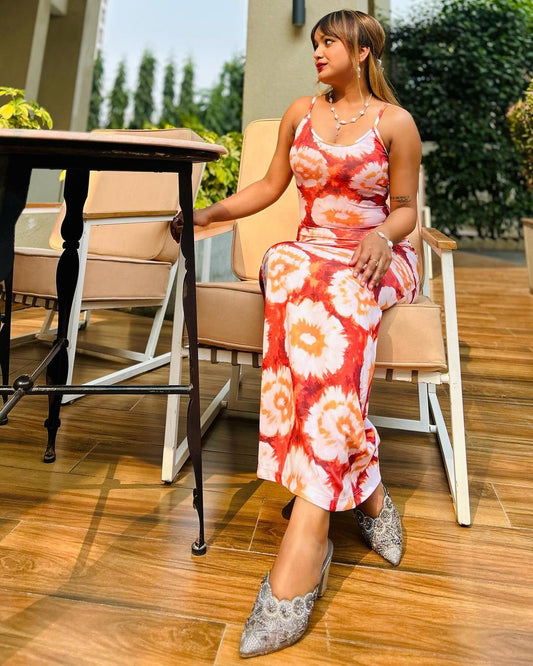 TANDUL Women Maxi Multicolor Dress