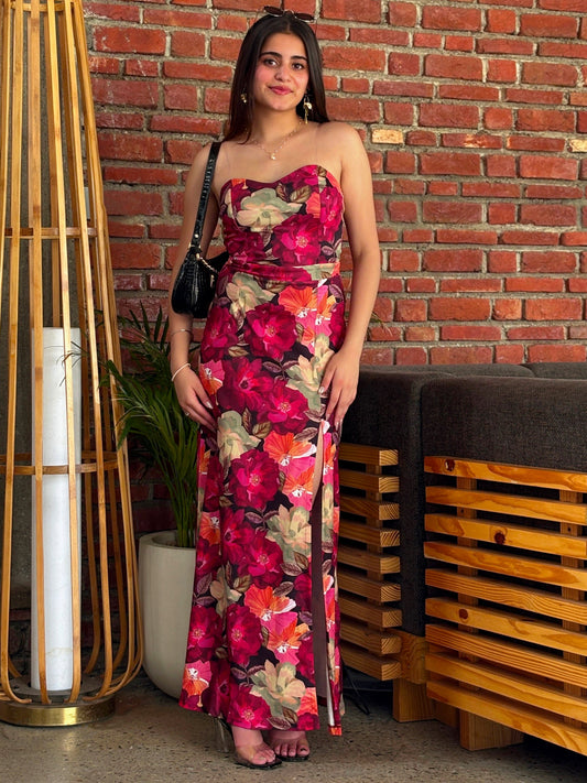 TANDUL Women Multicolor Floral Printed Dress