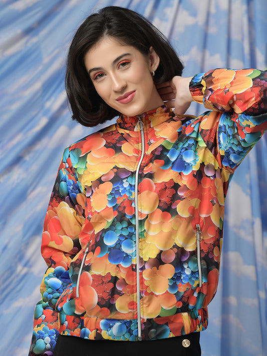 TANDUL Women Printed Puffer Jacket