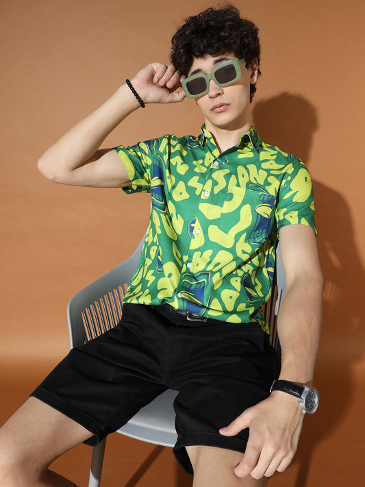 TANDUL Men Regular Fit Printed Casual Shirt