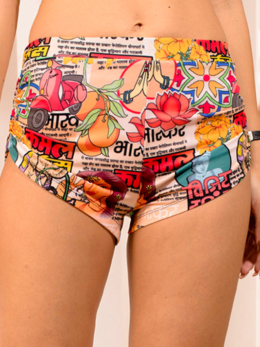 TANDUL Printed Women Multicolor Hotpants