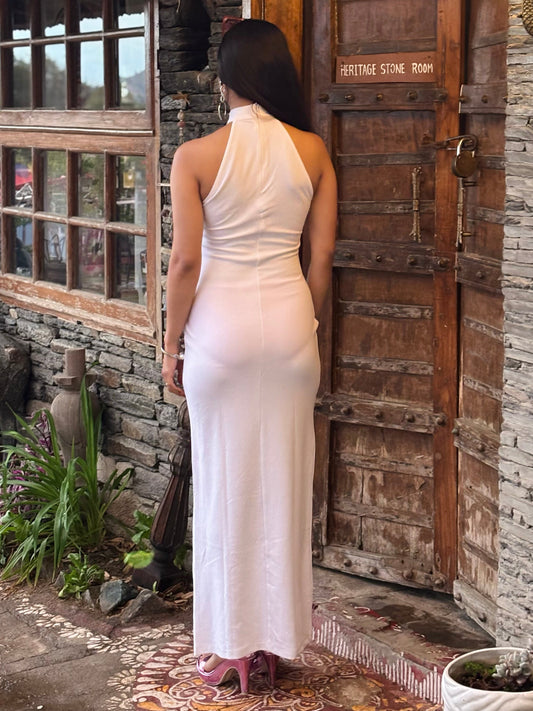 Women Bodycon White Dress