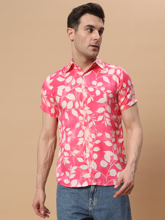 TANDUL Men Regular Fit Printed Casual Shirt 8364