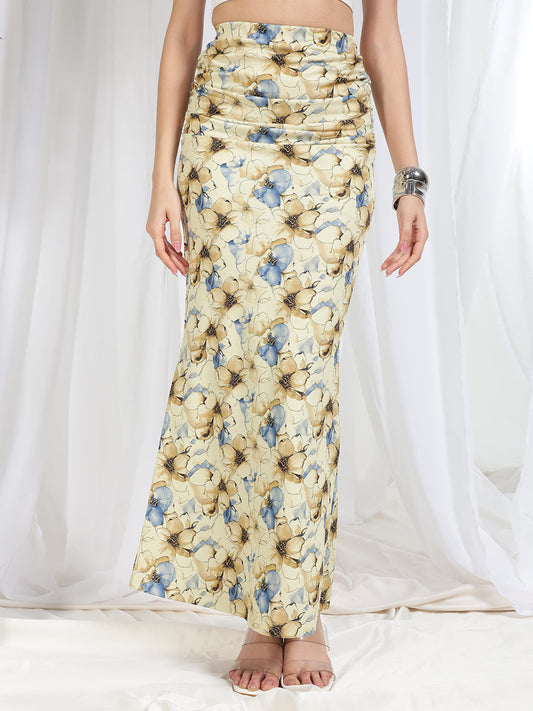 TANDUL Women Floral Printed Long Skirt