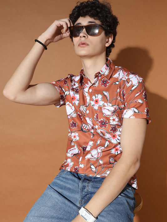 TANDUL Men Regular Fit Printed Casual Shirt