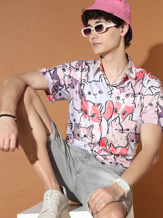 TANDUL Men Regular Fit Printed Casual Shirt