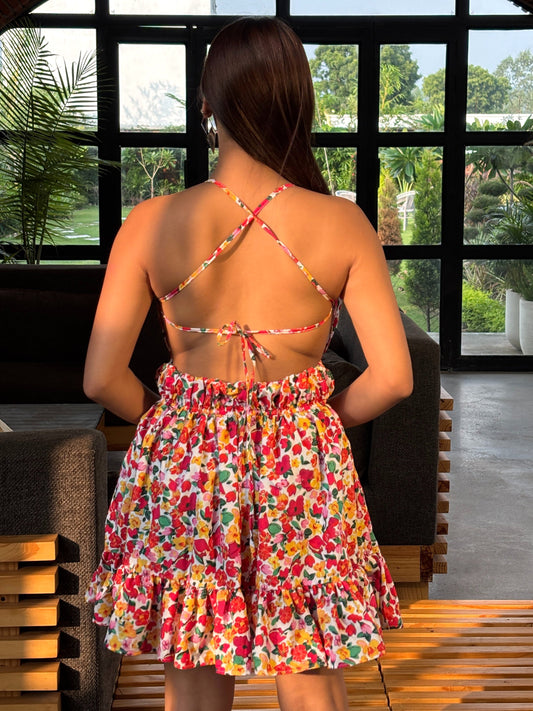 TANDUL Women Multicolor Floral Printed Dress