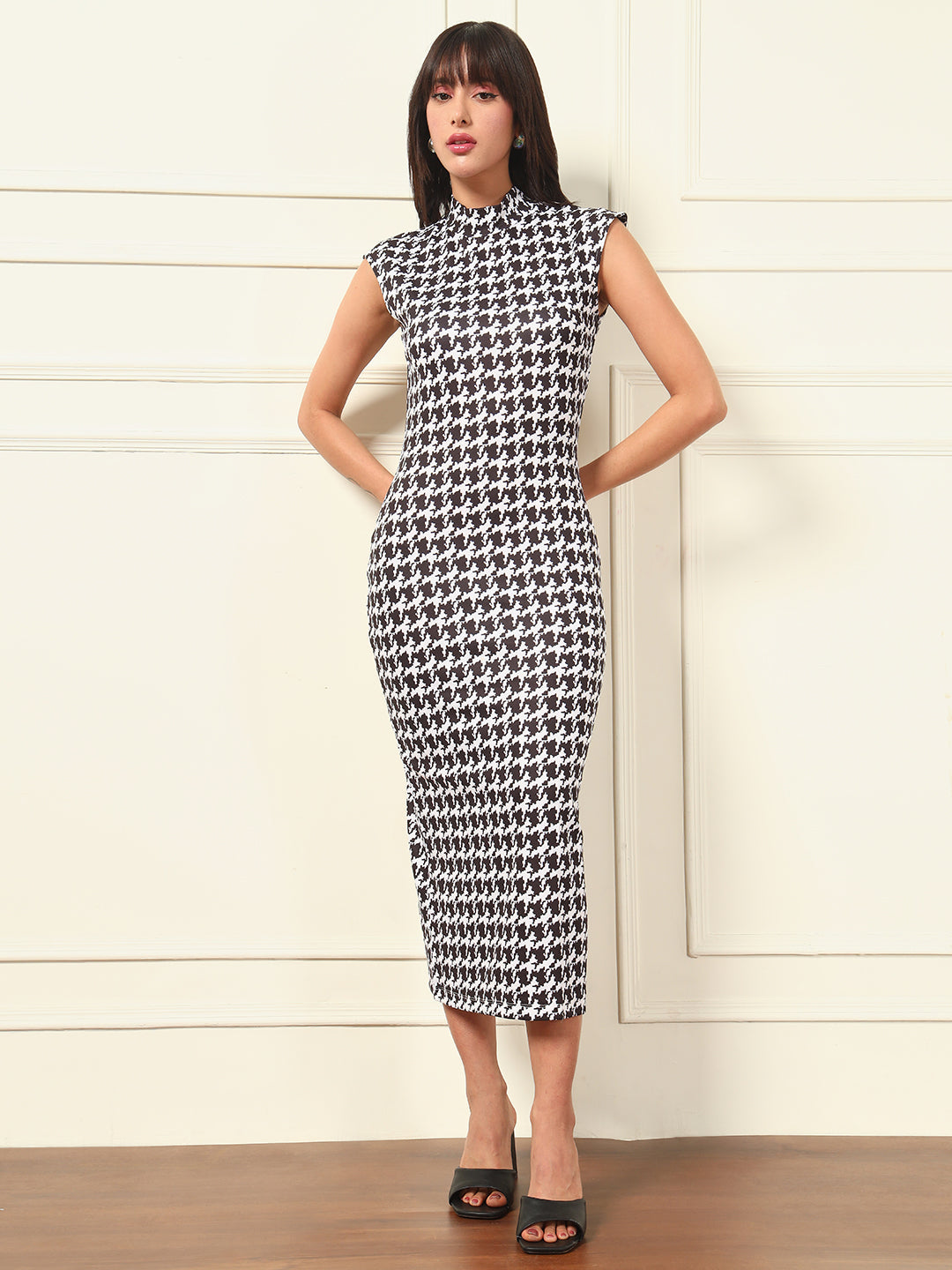 TANDUL Women Bodycon Black Dress