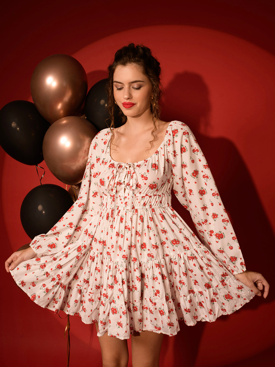 TANDUL Women Fit and Flare Multicolor Dress