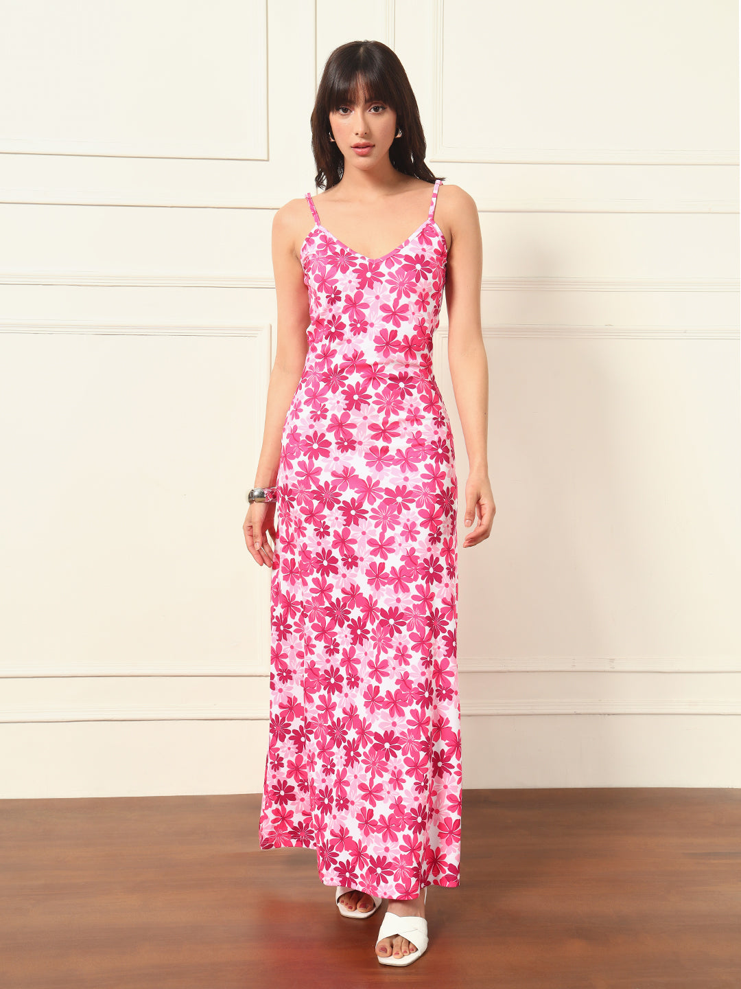 TANDUL Women Pink Floral Dress