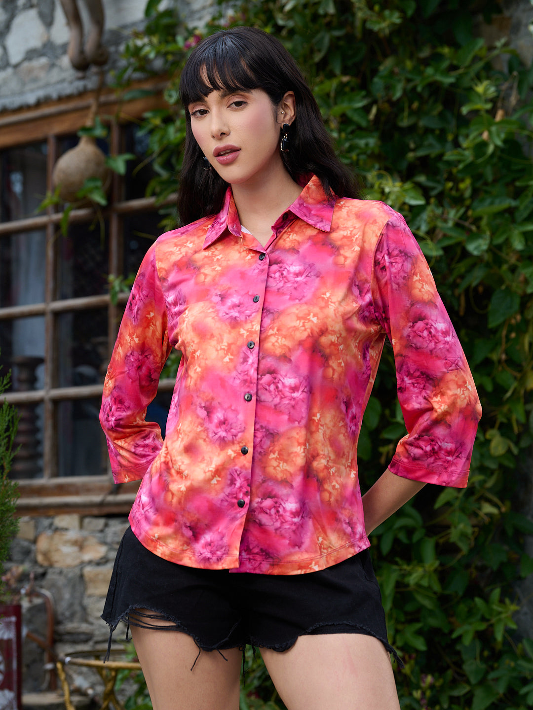 TANDUL Women Multicolor Printed Shirt