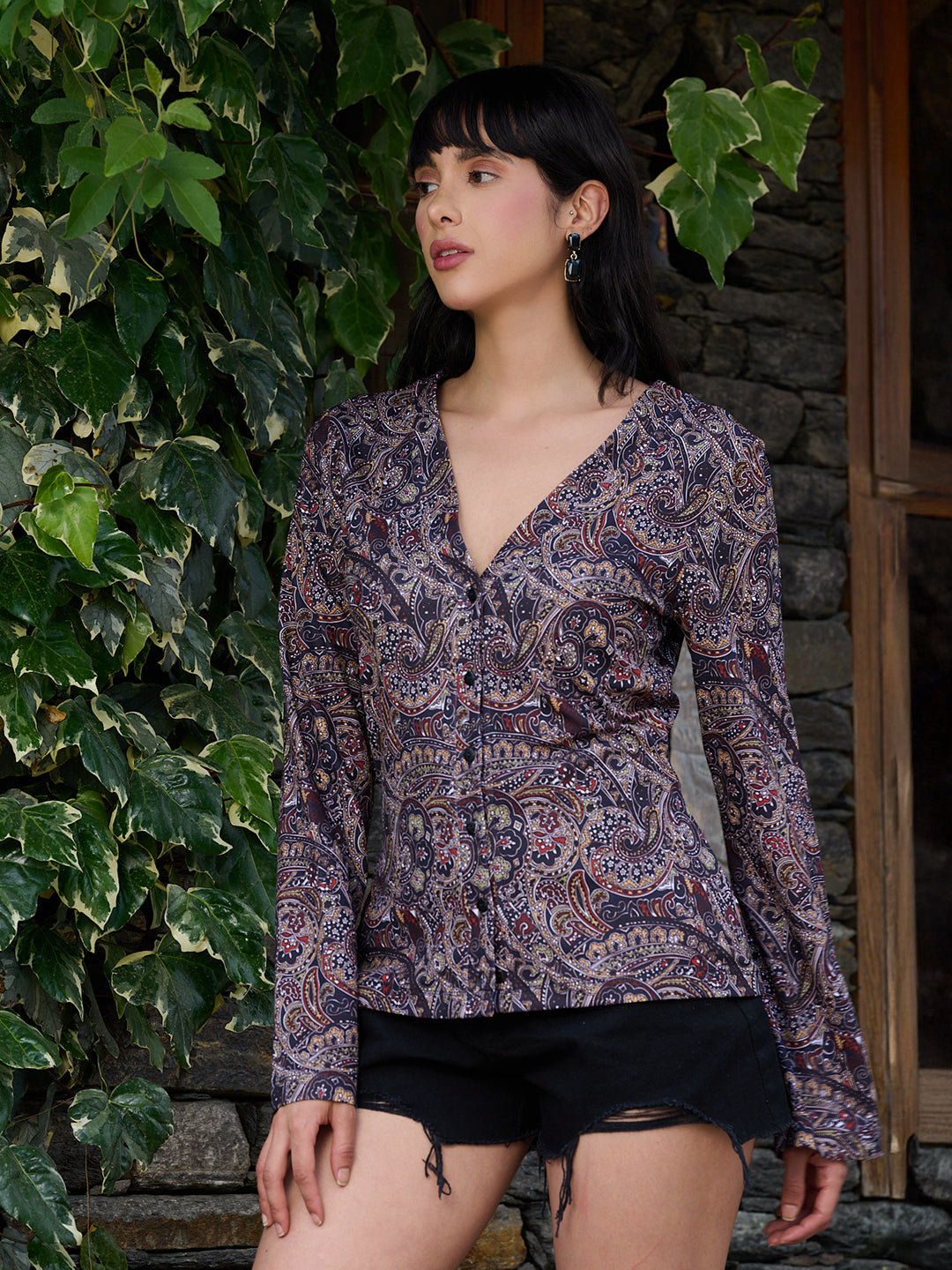 TANDUL Women Paisley Printed Shirt