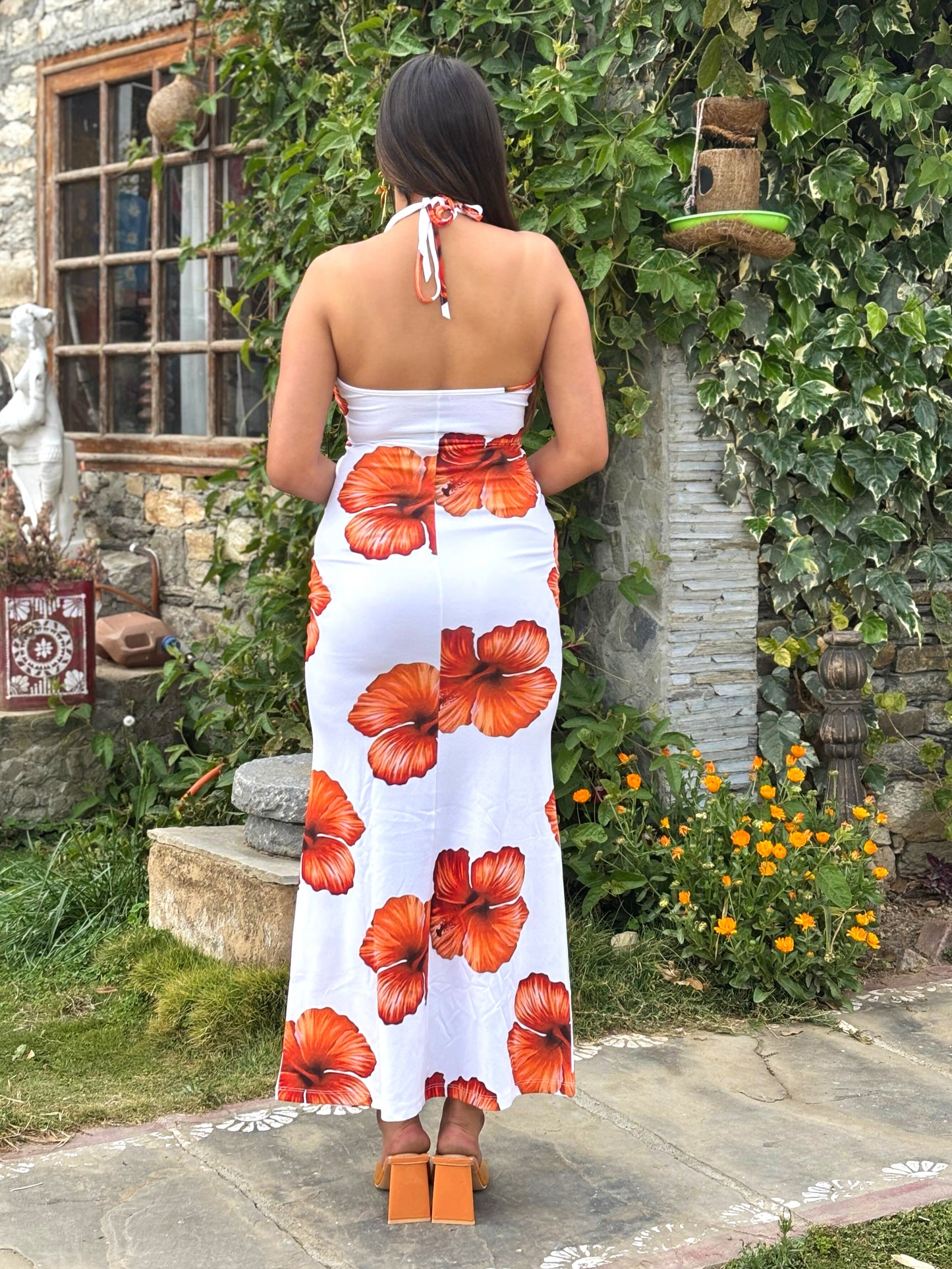TANDUL Women Bodycon Floral Printed Dress