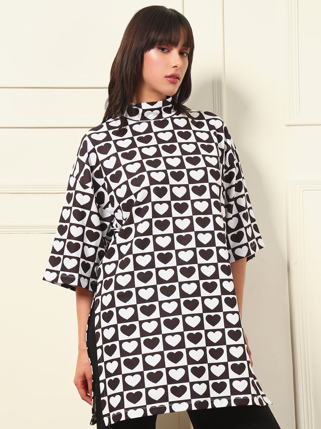 TANDUL Women Oversize Printed Tunic