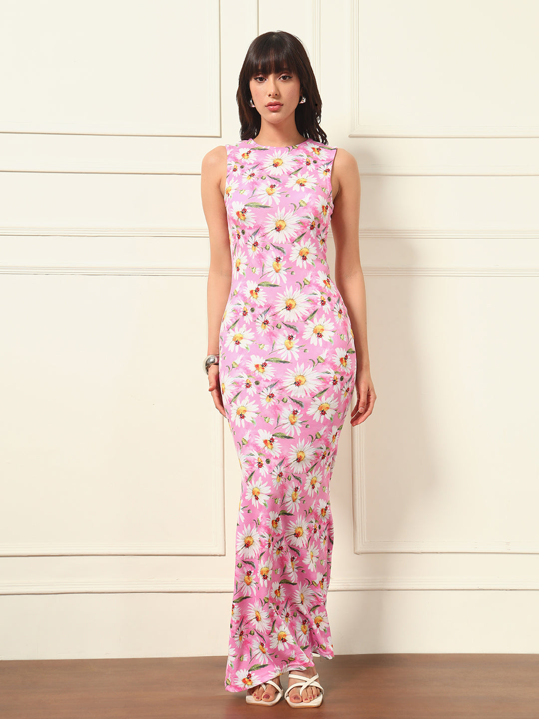 TANDUL Women Pink Floral Dress