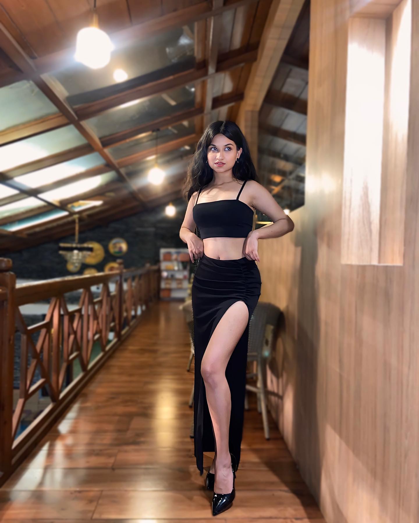 TANDUL Women Bodycon Black Dress