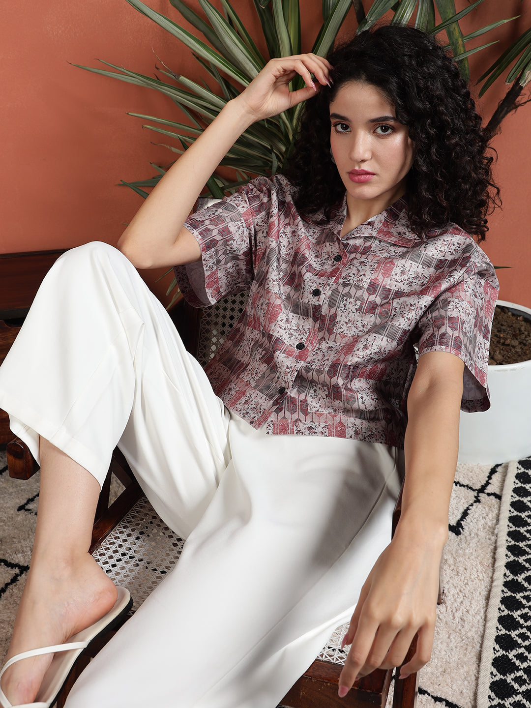 TANDUL Women Printed Shirt