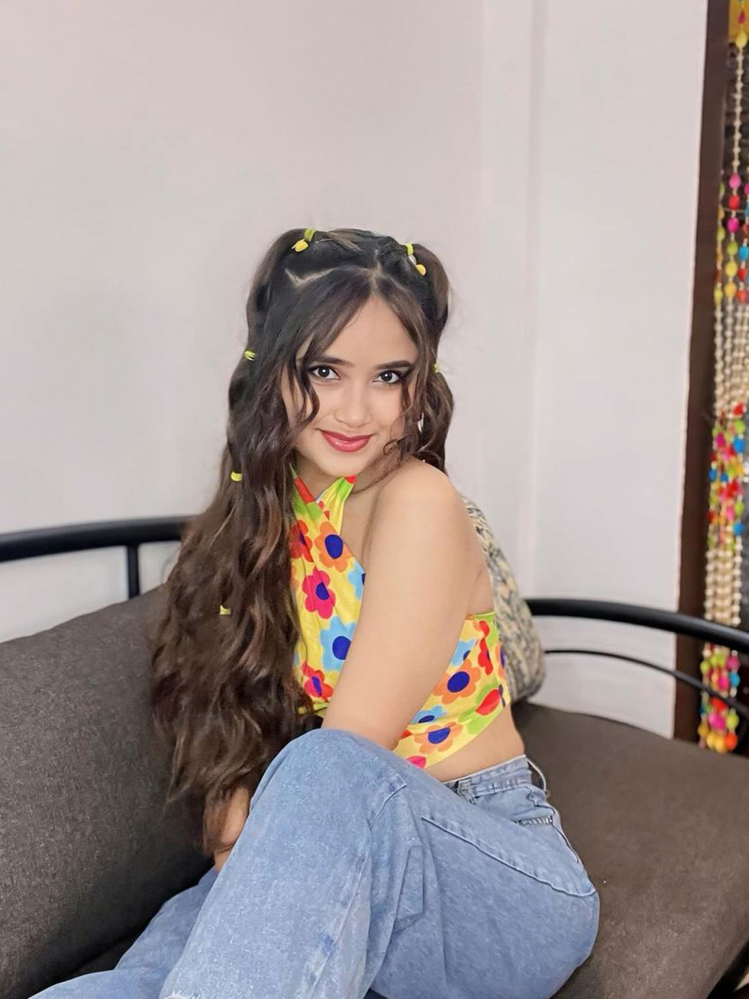 TANDUL Casual Sleeveless Printed Women Multicolor Top