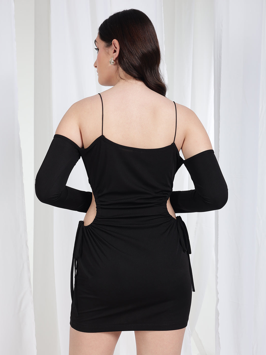 TANDUL Women Bodycon Black Dress