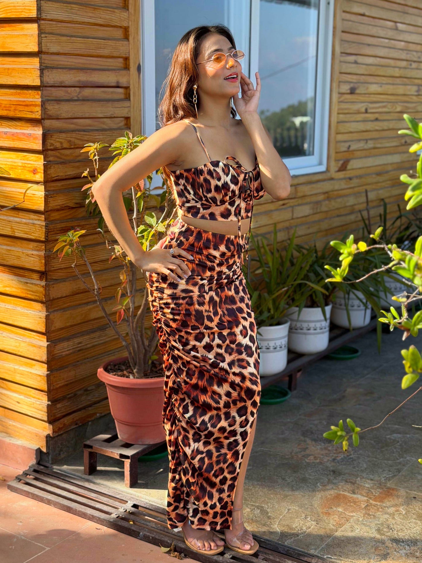 TANDUL Women Animal Printed Co-ord Set