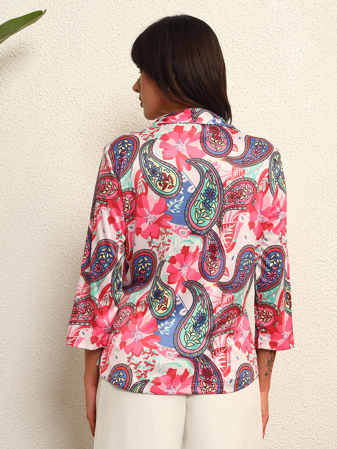 TANDUL Women Multicolor Paisley Printed Shirt