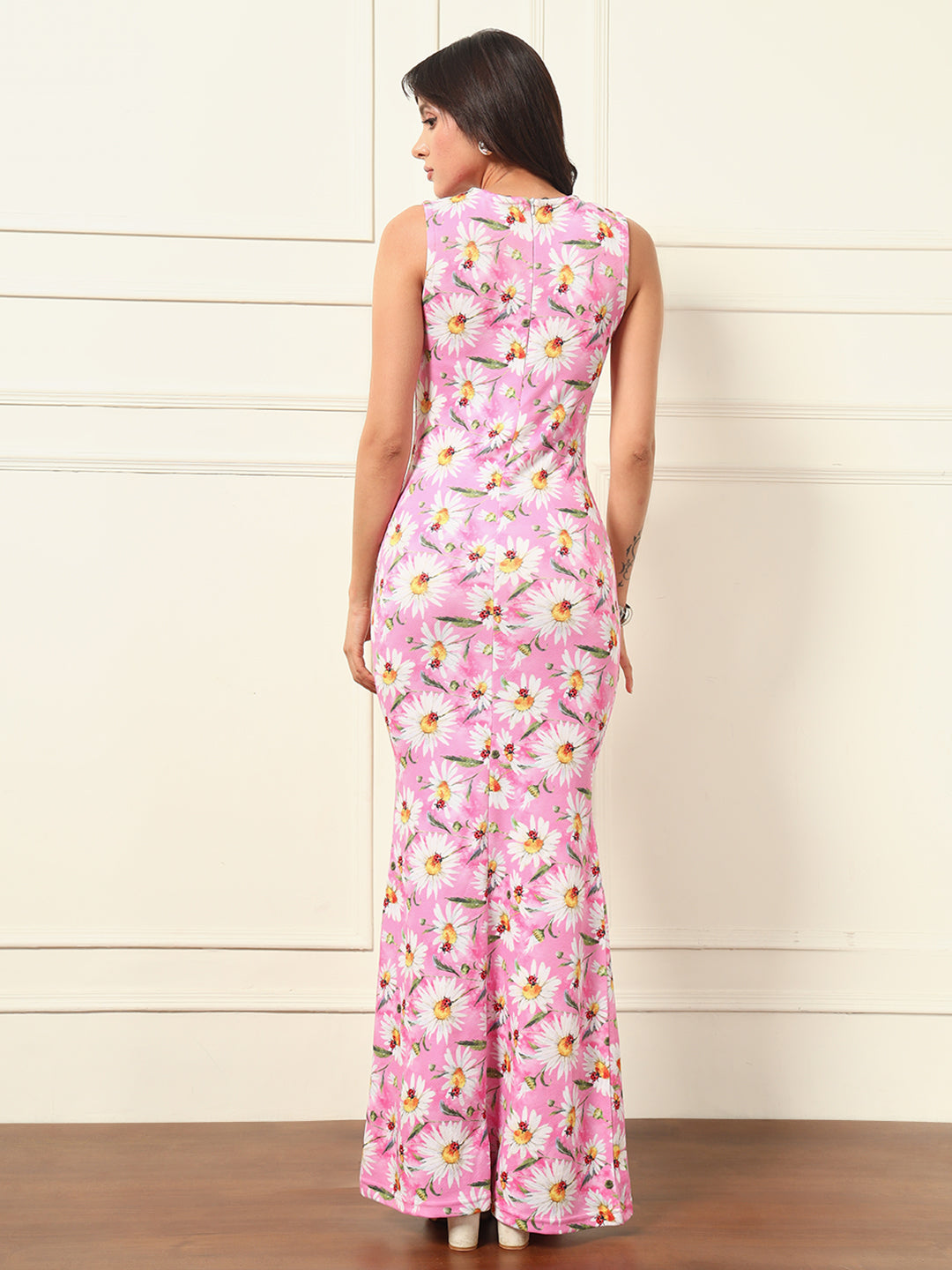 TANDUL Women Pink Floral Dress