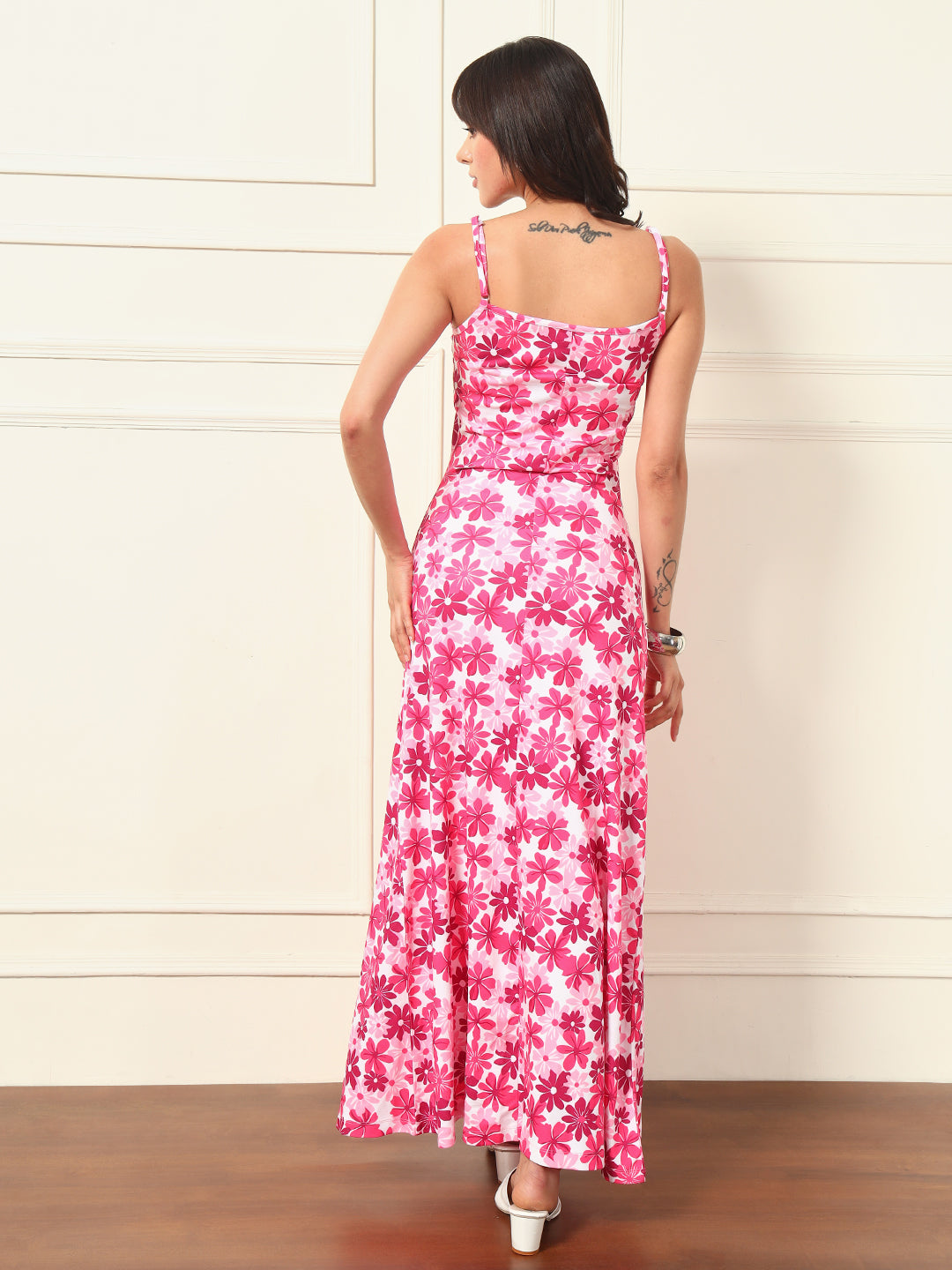 TANDUL Women Pink Floral Dress